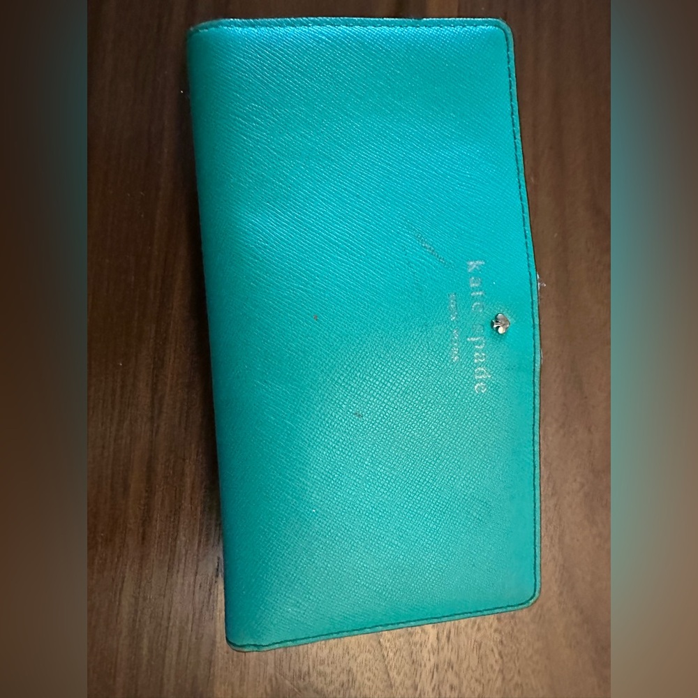 Kate spade green wallet